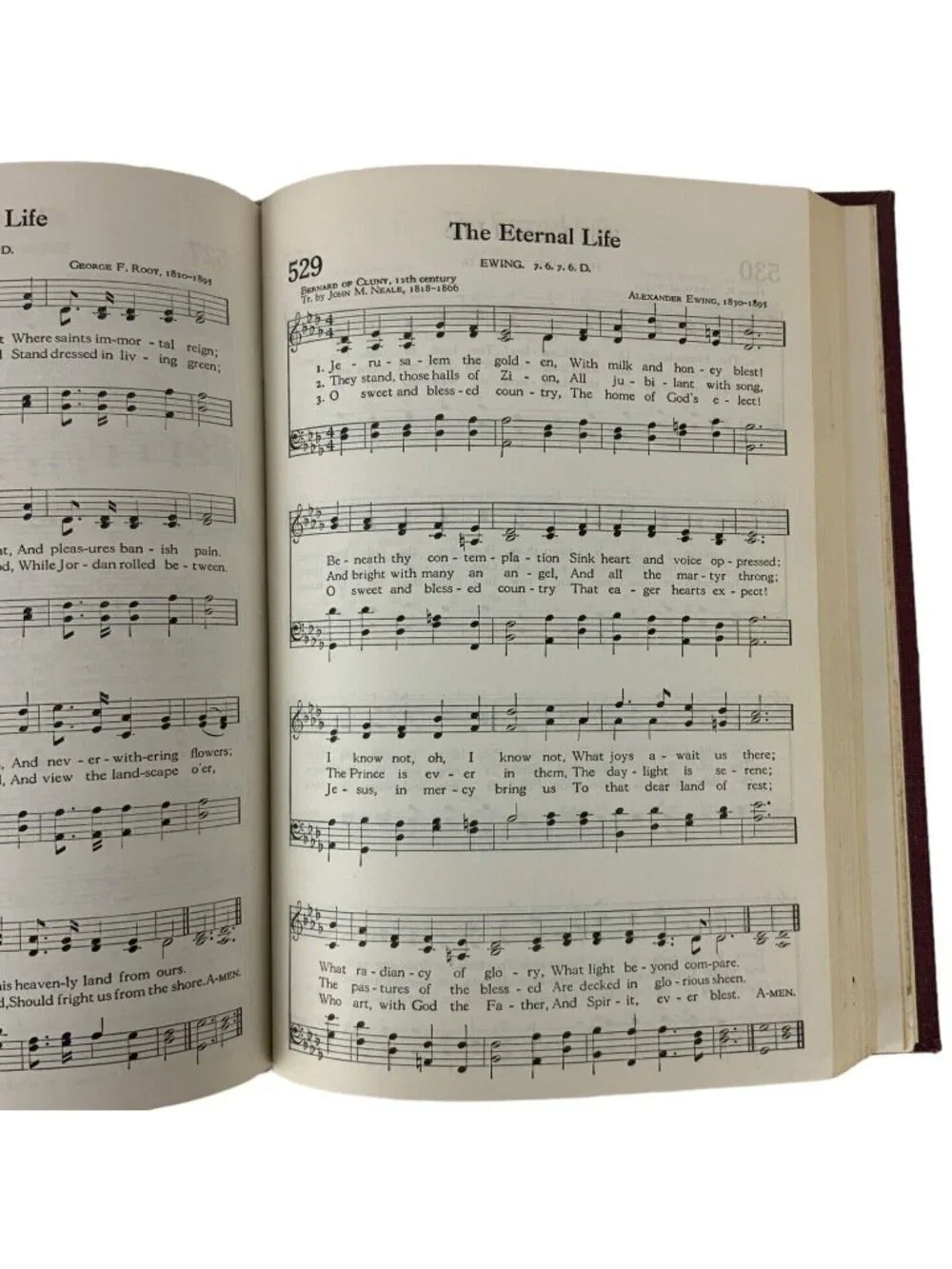 The Methodist Hymnal Official Vintage 1963 Red Hardcover Book